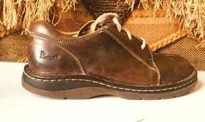 Zapatos con cordones de cuero marrón DR. DOC MARTENS 11232 para hombre talla 10 Oxford EE. UU. - Imagen 1 de 10