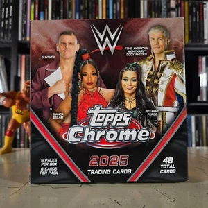 2025 Topps Chrome WWE Wrestling Base Cards #1-200 + Parallels - Picture 1 of 219