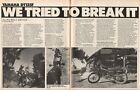 1979 Yamaha DT125F - 3-Page Vintage Motorcycle Test Article
