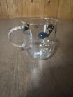 Elitea Clear Glass Mug With Handle Whale Ocean Coffee Mugs Tea Cup