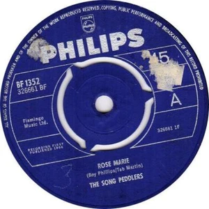 SONG PEDDLERS Rose Marie/ I'm Not Afraid 1964 RARE or. UK single - Picture 1 of 2