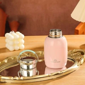 260ml Insulated Mini Stainless Steel Thermos Mug Vacuum Flask  Sport Tumbler - Bild 1 von 18
