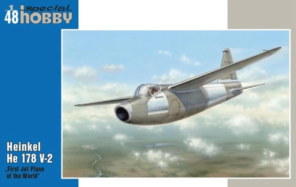 MW22 SPECIAL HOBBY SH48093 HE-178V-2 FLUGZEUG 1/48