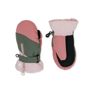 Swiss Tech Toddler Girls Ski Mittens/Coral Castle/One Size - Picture 1 of 3
