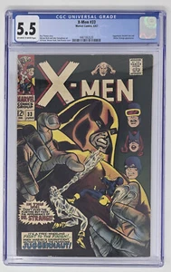 X-Men #33 CGC 5.5 Marvel Comics (1967) Doctor Strange & Juggernaut appearance - Picture 1 of 3