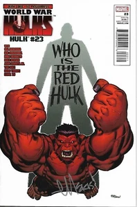 Marvel Comics 2010 Hulk #23 Signed by Ed McGuinness - Picture 1 of 13