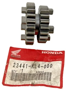 HONDA MOTORCYCLE XL250R TRANSMISSION MAINSHAFT THIRD & FOURTH GEAR 23441-KL4-000 - Picture 1 of 8