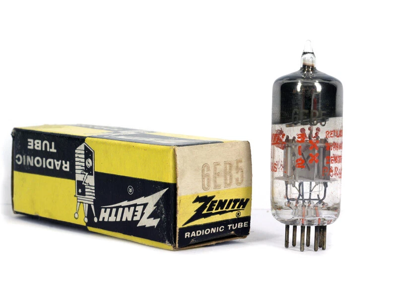 6EB5 ZENITH NOS Tube Röhre Lampe TSF Valvola Valvula 진공관 真空管 电子管 Valve - Image 1 of 1
