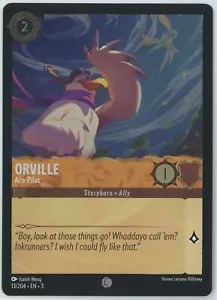 ORVILLE (Common) Disney Lorcana Inklands Cold Foil Card #13 - Picture 1 of 2