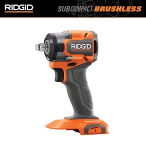 RIDGID 18V Subcompact Brushless Cordless 1/2 In. Impact Wrench (Tool Only) - Picture 1 of 12