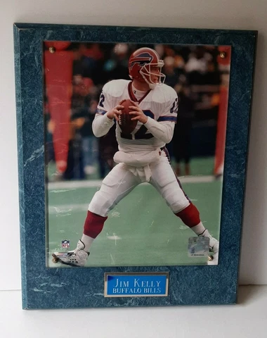 Jim Kelly Buffalo NFL Plaque Cover