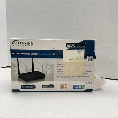 Extensor de anillo inalámbrico Hawking HWREN2 Hi-Gain Wireless 300N Range Extender (G) Foto 1 de 4