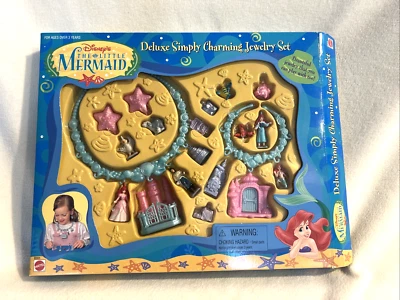 Disney La Sirenita Deluxe Simplemente Encantador Conjunto de Joyas en Caja Original Foto 1 de 4