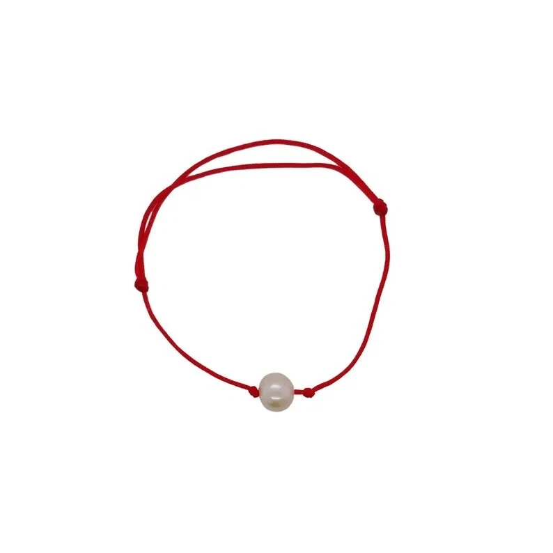 NUEVO Pulsera Perla Cuerda Roja Foto 1 de 1