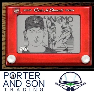 Hideo Nomo Etch-A-Sketch 1998 Topps #ES5 Los Angeles Dodgers Baseball Card - Picture 1 of 2