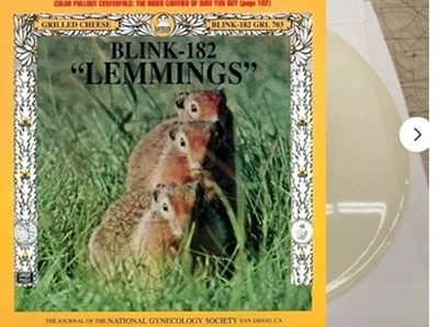 Blink-182 Swindle Lemmings/Going Nowhere Split 7" GLOW IN THE DARK VINYL! NEW!!! - Image 1 of 2