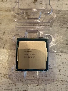 Procesor procesora Intel Core i5-9600k 3,70GHz LGA 1151 ze zintegrowaną kartą graficzną - Zdjęcie 1 z 3