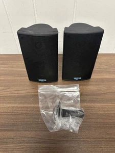 New Wave SAT-24 Pair Of Black Speakers Very Good - Picture 1 of 4