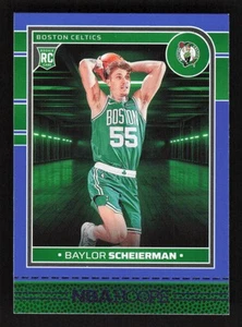 Baylor Scheierman 2024-25 aros azul #260 novato Boston Celtics - Imagen 1 de 2