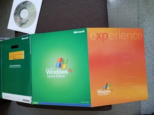 2002 Windows XP with Service Pack 2 CD and Product Key & Microsoft Office XP CD - Picture 1 of 14
