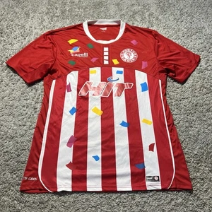 SC Fortuna Koln 2021 2022 Special Kit Germany Jersey capelli Mens Large Red - Picture 1 of 9