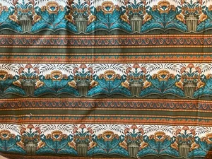 Repro 1830 Pillar Columns Print  Quilt Fabric OOP 2 Yds 22 “ - Picture 1 of 3