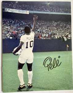 Pele Beckenbauer 2x signiert Cosmos Abschied Unterschrift Autogramm signed (18) - Bild 1 von 9