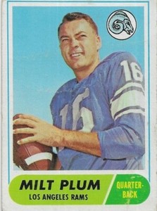 Milt Plum 1968 Topps Football (2024)