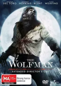 Wolf Man (DVD, 2010) Werewolf Horror Movie Fantasy Rare Benicio Del Toro - Picture 1 of 5