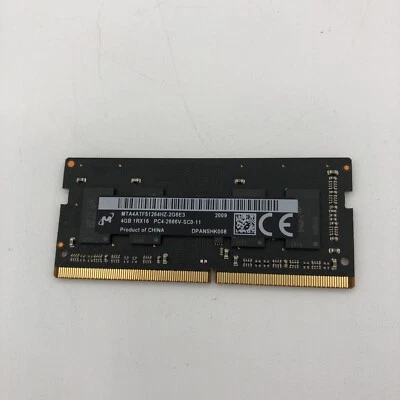 Micron 4GB IMac Laptop RAM PC4-2666V-SC0-11 MTA4ATF51264HZ-2G6E3 Mac Apple - Image 1 of 2