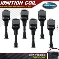 6x Ignition Coil Pack for Infiniti Q45 M45 FX45 03-08 VK45DE V8 4.5L 22448-AR215