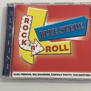 Blue Suede Rock n Roll cd Original Artists Carl Perkins,Del Shannon Rare - Picture 1 of 4