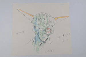 Original Captain Ginyu Dragon Ball Z DBZ Anime Production Cel Pencil Douga - Picture 1 of 4