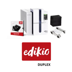 Evolis Edikio Duplex Plastic Card Retail Price Tag Printer Bundle, Inc Software - Picture 1 of 3