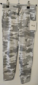 R+R Girls Light Gray Camo Pants, XS (4-5) - Picture 1 of 5