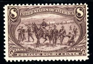 USAstamps Unused FVF US 1898 Trans-Mississippi Troops Scott 289 OG MNH SCV $400 - Picture 1 of 2
