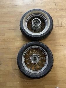 YAMAHA XVS1100 XVS 1100 V-STAR V STAR FRONT & REAR RIM 2002 - Picture 1 of 8
