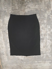 M&s Ladies Amazing Black Skirt Size: Eu50, Uk12
