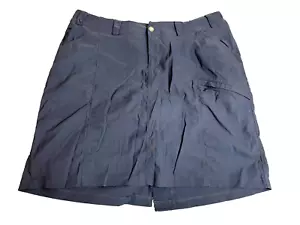 Duluth Trading Rock Skort Damen 18 (38" Taille) schwarz trocken unterwegs Stretch - Bild 1 von 10