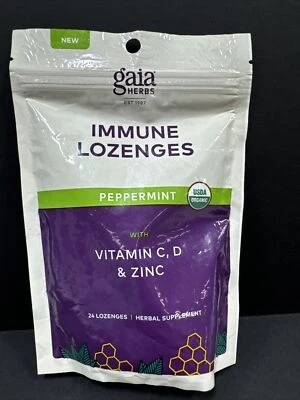 Pastillas inmunes, menta, 24 pastillas mejor para 08/2024 Foto 1 de 3