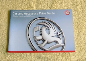 Vauxhall Car Price Guide 2nd April 2007, Corsa D, Astra H, Vectra C, Monaro, VXR - Picture 1 of 4