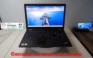 Lenovo ThinkPad P15 i7 10750H 6 CORE 80GB RAM 512GB SSD IPS UHD NVIDIA (1153) - Picture 1 of 23
