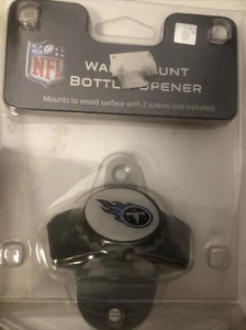 Tennessee Titans Wall Mount Metal Bottle Opener NFL Bar Kitchen Football Team - Picture 1 of 2
