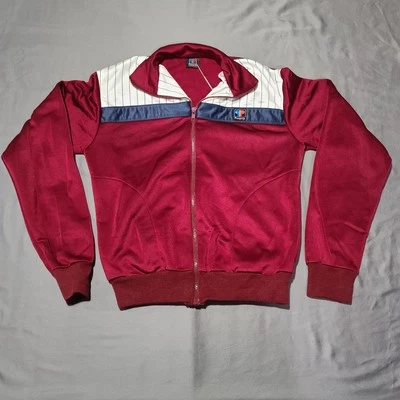 Vintage Pinnacle Track Jacket Mens Small Full Zip USA 80s Retro - Image 1 of 4