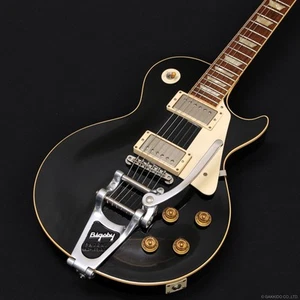 Gibson Custom Shop 1957 Les Paul Standard Reissue VOS Bigsby Ebony w/Hard case - Picture 1 of 9