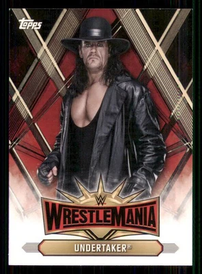 2019 Topps WWE Road to WrestleMania WrestleMania 35 Roster #WM4 Undertaker - Image 1 of 2