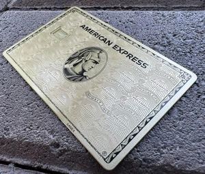 Amex Custom Golden Card With Universal Chip Design - 2025 Novelty Design. - Picture 1 of 5