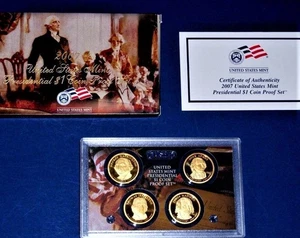 2007-S PRESIDENTIAL  PROOF SET!! With Box and Coa - Picture 1 of 1