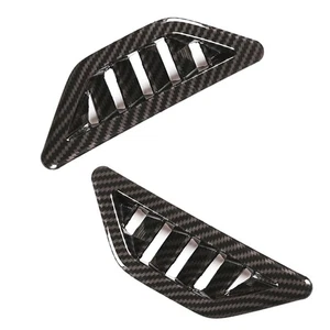 Carbon Fiber Dashboard Side Air Outlet Trim Air Conditioner Grille for  86 7011 - Picture 1 of 6