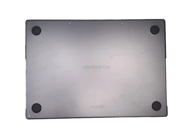 Capa inferior Apple Macbook Pro A3401 14" 2024 preta espacial 613-29403-A A+ - Imagem 1 de 3